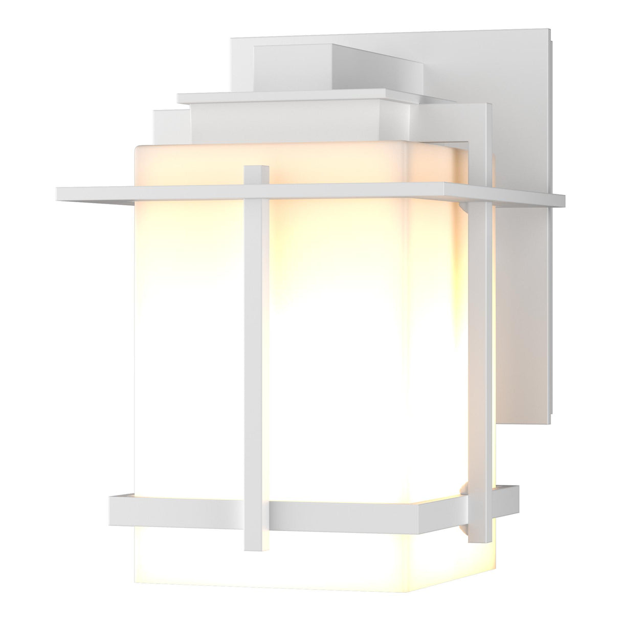 Hubbardton Forge 2005 Coastal White Opal Glass (GG) Tourou Small Outdoor Sconce