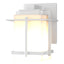 Hubbardton Forge 2005 Coastal White Opal Glass (GG) Tourou Small Outdoor Sconce