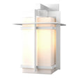 Hubbardton Forge 2005 Coastal White Opal Glass (GG) Tourou Large Outdoor Sconce