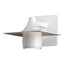 Hubbardton Forge 2012 Coastal White Hood Dark Sky Outdoor Sconce