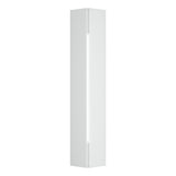 Hubbardton Forge 2024 Coastal White White Acrylic (ZZ) Gallery Small Outdoor Sconce