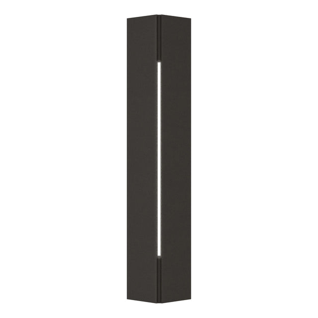 Hubbardton Forge 2024 Oil Rubbed Bronze White Acrylic (ZZ) Gallery Small Outdoor Sconce