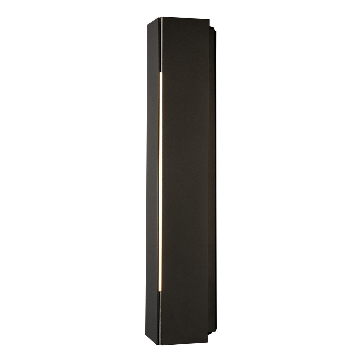 Hubbardton Forge 2024 Oil Rubbed Bronze White Acrylic (ZZ) Gallery Small Outdoor Sconce