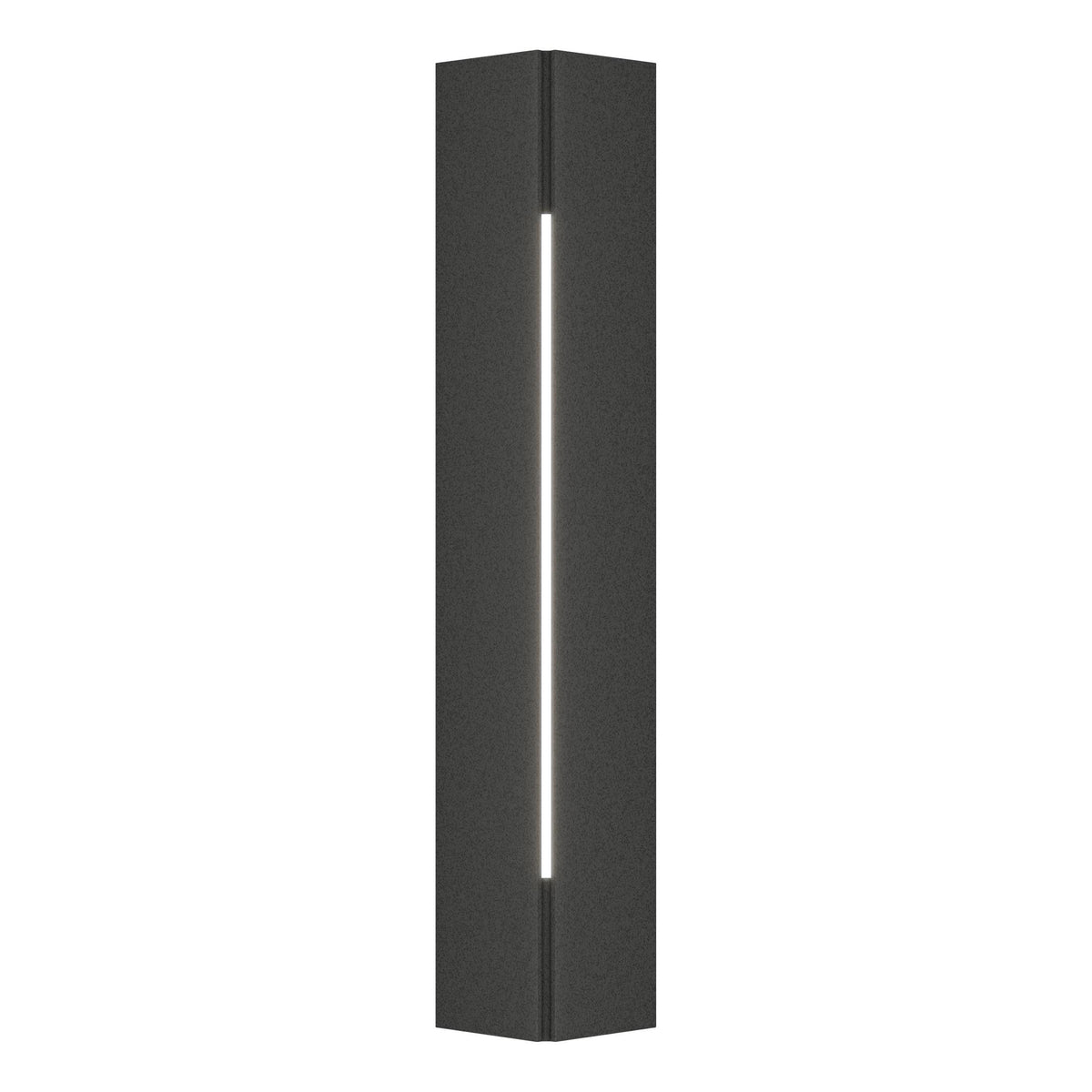 Hubbardton Forge 2024 Natural Iron White Acrylic (ZZ) Gallery Small Outdoor Sconce