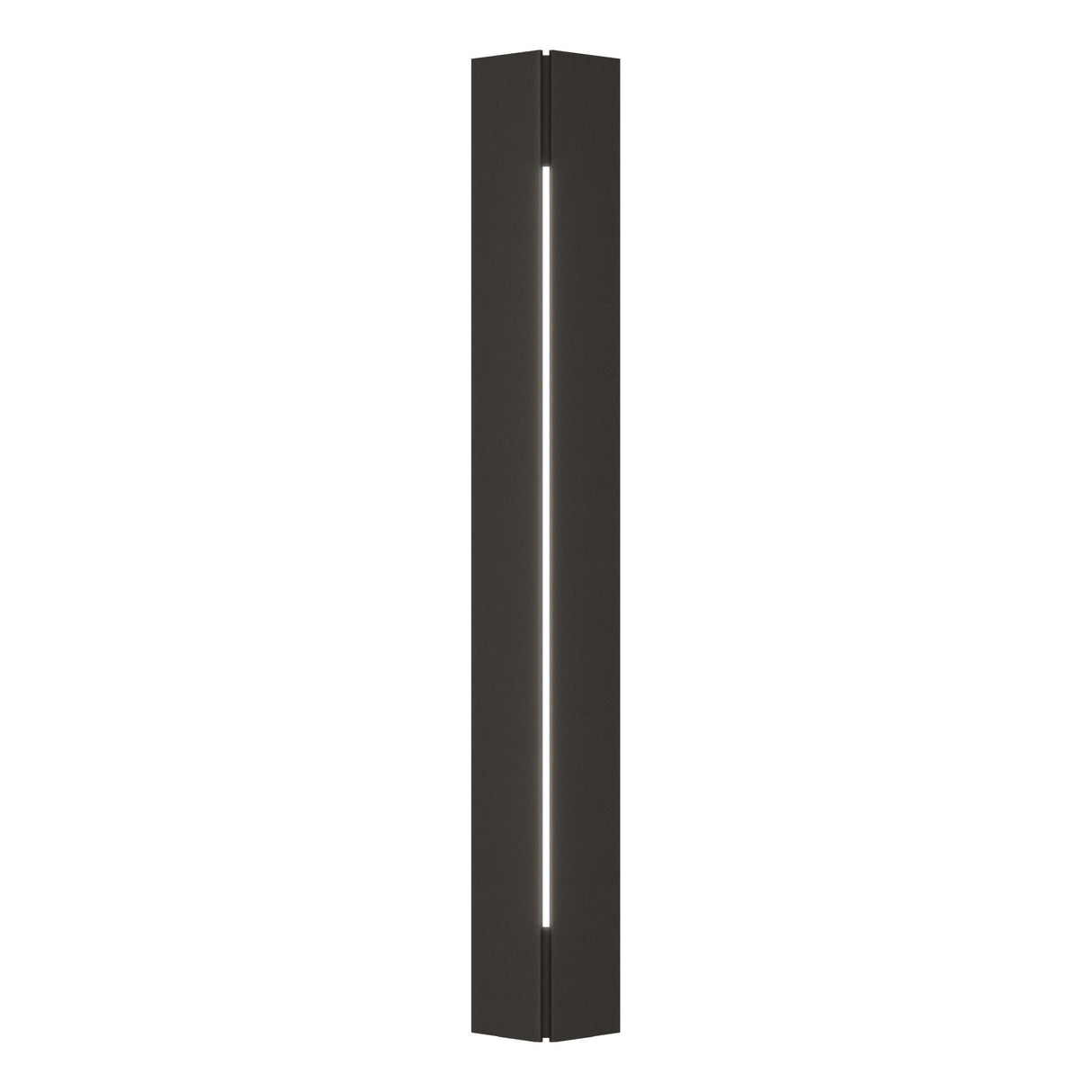 Hubbardton Forge 2024 Oil Rubbed Bronze White Acrylic (ZZ) Gallery Outdoor Sconce
