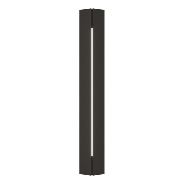 Hubbardton Forge 2024 Oil Rubbed Bronze White Acrylic (ZZ) Gallery Outdoor Sconce