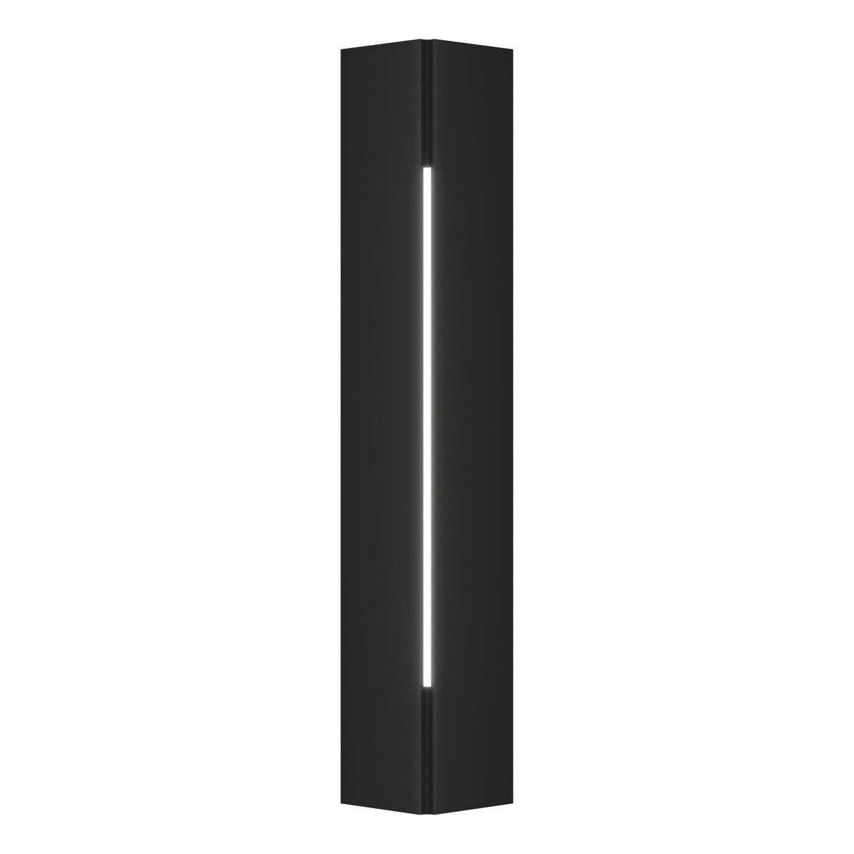 Hubbardton Forge 2024 Coastal Black White Acrylic (ZZ) Gallery Small Outdoor Sconce