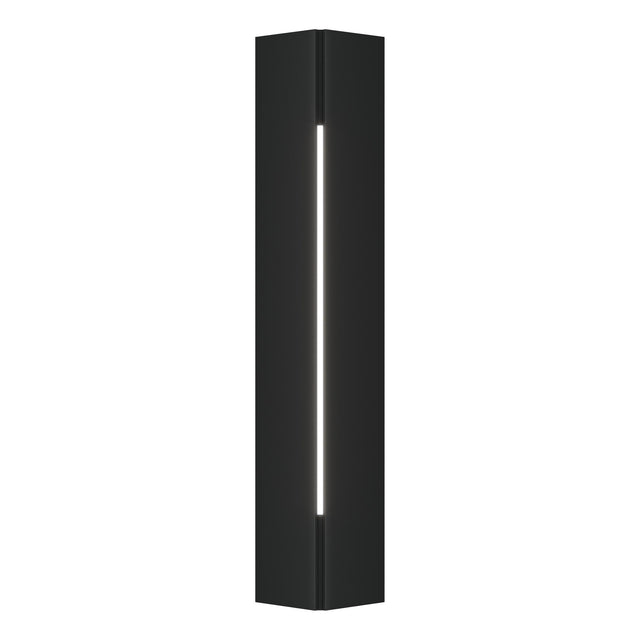 Hubbardton Forge 2024 Coastal Black White Acrylic (ZZ) Gallery Small Outdoor Sconce