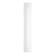 Hubbardton Forge 2024 Coastal White White Acrylic (ZZ) Gallery Outdoor Sconce