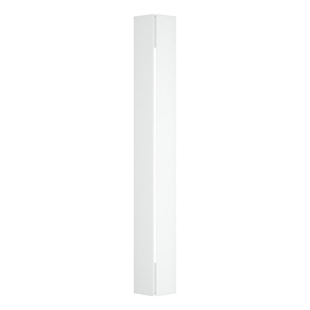 Hubbardton Forge 2024 Coastal White White Acrylic (ZZ) Gallery Outdoor Sconce