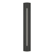 Hubbardton Forge 2024 Natural Iron White Acrylic (ZZ) Gallery Outdoor Sconce