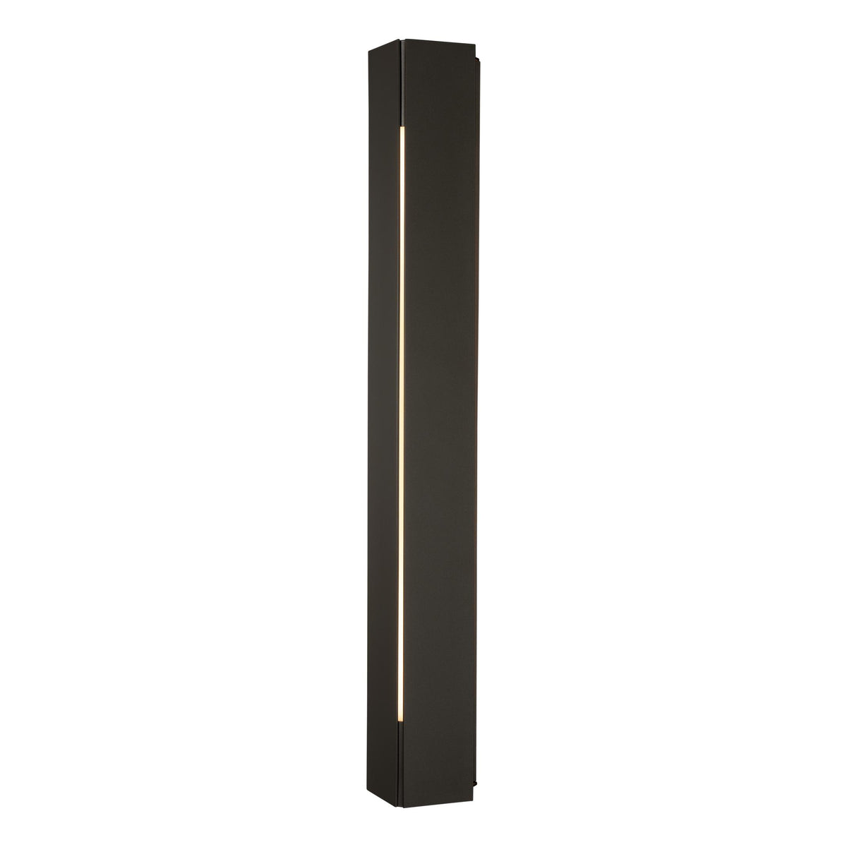 Hubbardton Forge 2024 Coastal Dark Smoke White Acrylic (ZZ) Gallery Outdoor Sconce