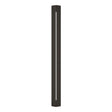 Hubbardton Forge 2024 Oil Rubbed Bronze White Acrylic (ZZ) Gallery Large Outdoor Sconce