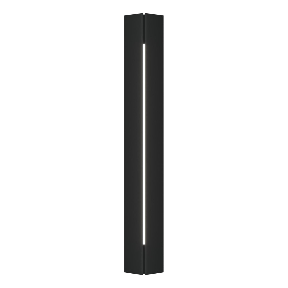 Hubbardton Forge 2024 Coastal Black White Acrylic (ZZ) Gallery Outdoor Sconce