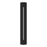 Hubbardton Forge 2024 Coastal Black White Acrylic (ZZ) Gallery Outdoor Sconce