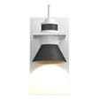 Hubbardton Forge 2019 Coastal White Coastal Natural Iron Erlenmeyer Dark Sky Friendly Outdoor Sconce