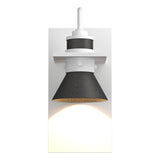 Hubbardton Forge 2019 Coastal White Coastal Natural Iron Erlenmeyer Dark Sky Friendly Outdoor Sconce