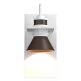Hubbardton Forge 2019 Coastal White Coastal Bronze Erlenmeyer Dark Sky Friendly Outdoor Sconce