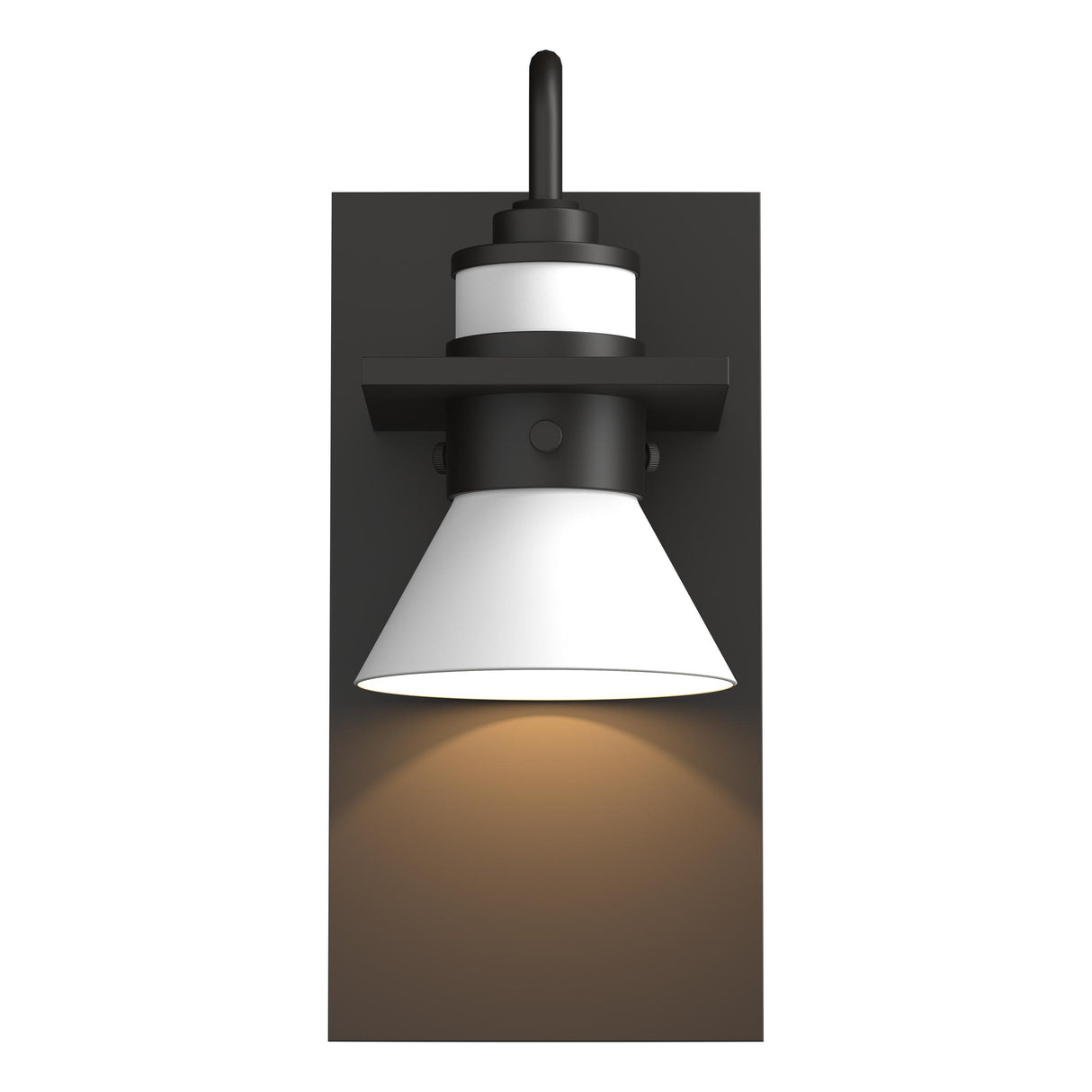 Hubbardton Forge 2019 Coastal Oil Rubbed Bronze Coastal White Erlenmeyer Dark Sky Friendly Outdoor Sconce