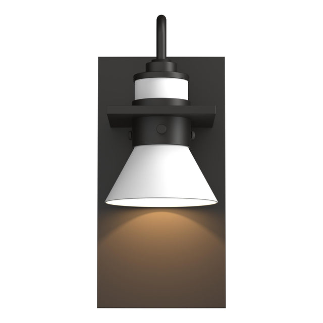 Hubbardton Forge 2019 Coastal Oil Rubbed Bronze Coastal White Erlenmeyer Dark Sky Friendly Outdoor Sconce