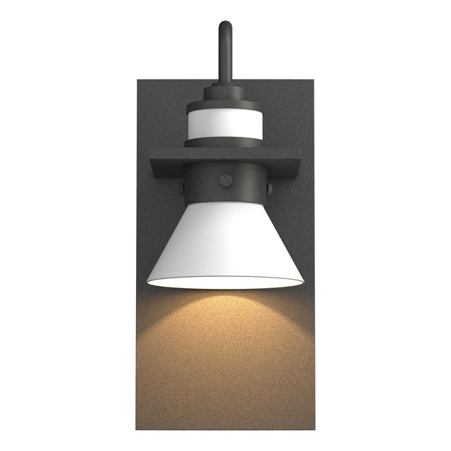 Hubbardton Forge 2019 Coastal Natural Iron Coastal White Erlenmeyer Dark Sky Friendly Outdoor Sconce