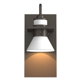 Hubbardton Forge 2019 Coastal Dark Smoke Coastal White Erlenmeyer Dark Sky Friendly Outdoor Sconce