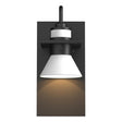 Hubbardton Forge 2019 Coastal Black Coastal White Erlenmeyer Dark Sky Friendly Outdoor Sconce