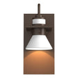 Hubbardton Forge 2019 Coastal Bronze Coastal White Erlenmeyer Dark Sky Friendly Outdoor Sconce