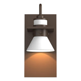 Hubbardton Forge 2019 Coastal Bronze Coastal White Erlenmeyer Dark Sky Friendly Outdoor Sconce