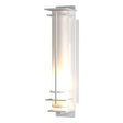 Hubbardton Forge 2009 Coastal White Opal Glass (GG) After Hours Outdoor Sconce