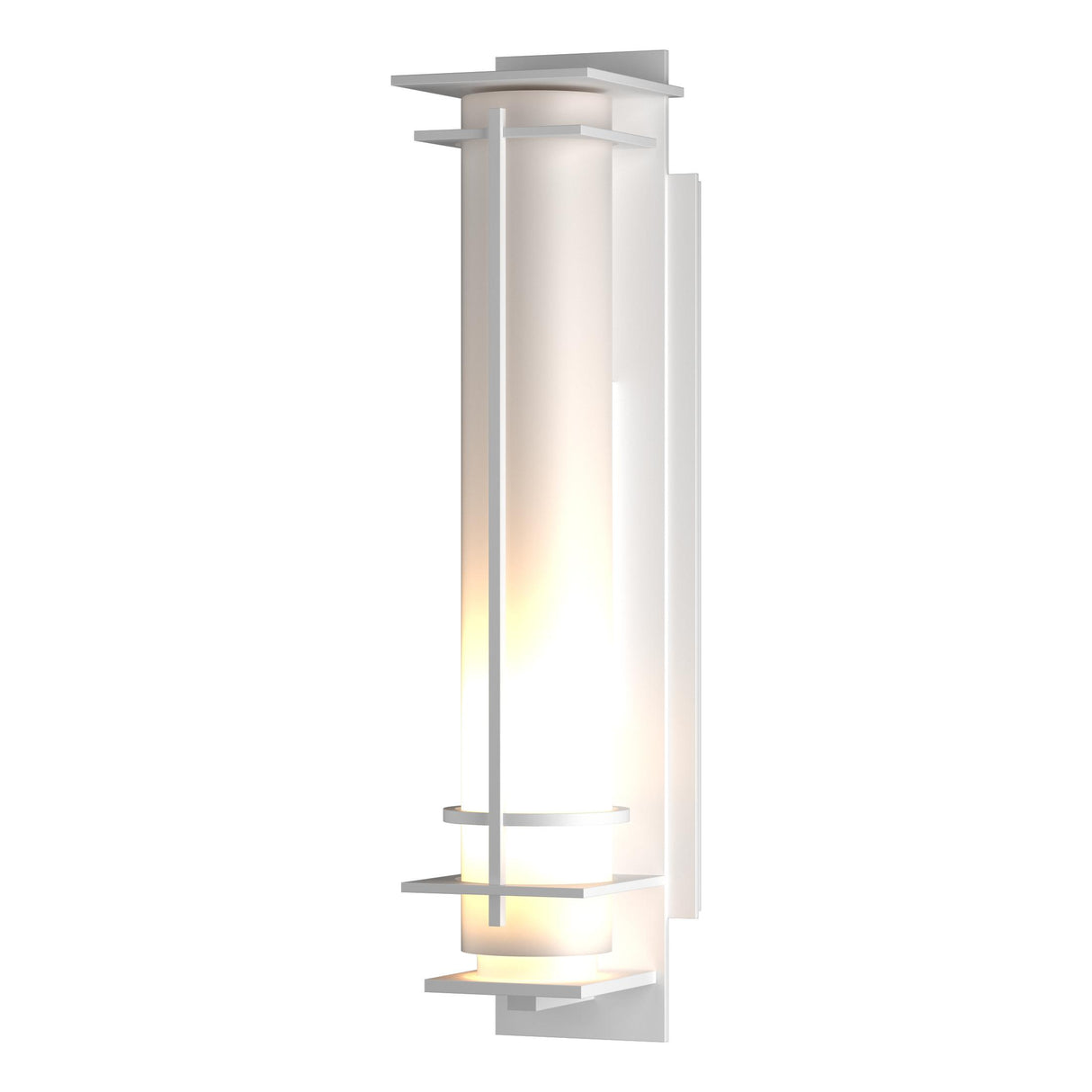 Hubbardton Forge 2009 Coastal White Opal Glass (GG) After Hours Outdoor Sconce
