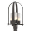 Hubbardton Forge 2024 Oil Rubbed Bronze Opal Glass (GG) Triomphe Post Light