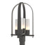 Hubbardton Forge 2024 Natural Iron Opal Glass (GG) Triomphe Post Light