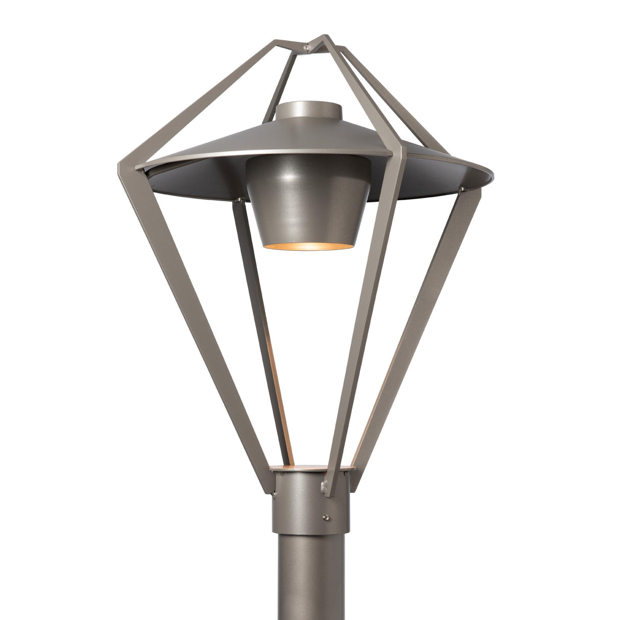 Hubbardton Forge 2025 Coastal Burnished Steel Coastal Burnished Steel Stellar Dark Sky Friendly Post Light