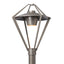 Hubbardton Forge 2025 Coastal Burnished Steel Coastal Burnished Steel Stellar Dark Sky Friendly Post Light