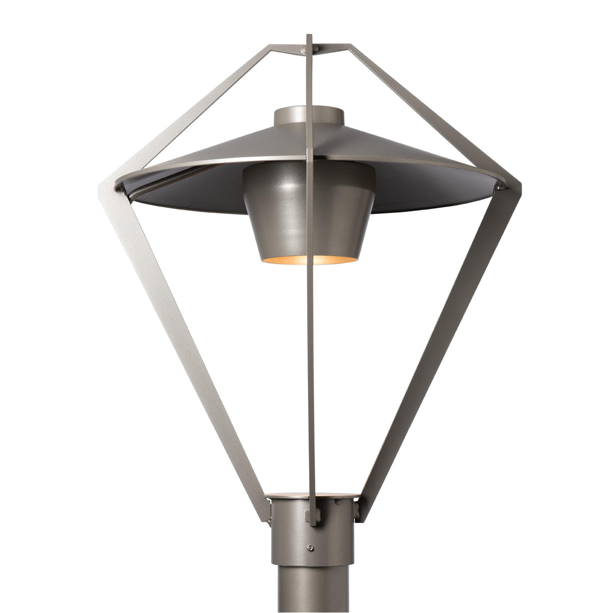 Hubbardton Forge 2025 Coastal Burnished Steel Coastal Burnished Steel Stellar Dark Sky Friendly Post Light
