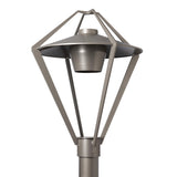 Hubbardton Forge 2025 Coastal Burnished Steel Coastal Burnished Steel Stellar Dark Sky Friendly Post Light