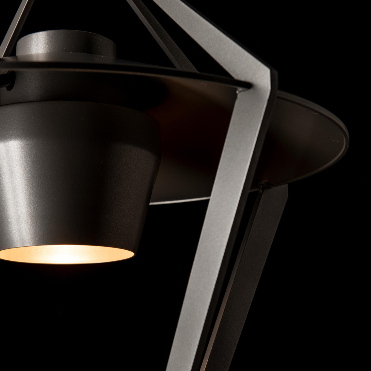 Hubbardton Forge 2025 Coastal Burnished Steel Coastal Burnished Steel Stellar Dark Sky Friendly Post Light