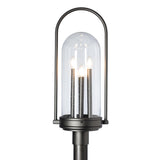 Hubbardton Forge 2025 Coastal Oil Rubbed Bronze Seeded Clear Glass (II) Davis Post Light