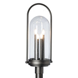 Hubbardton Forge 2025 Coastal Oil Rubbed Bronze Seeded Clear Glass (II) Davis Post Light