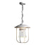 Hubbardton Forge 2019 Coastal White Clear Glass (ZM) Erlenmeyer Outdoor Pendant