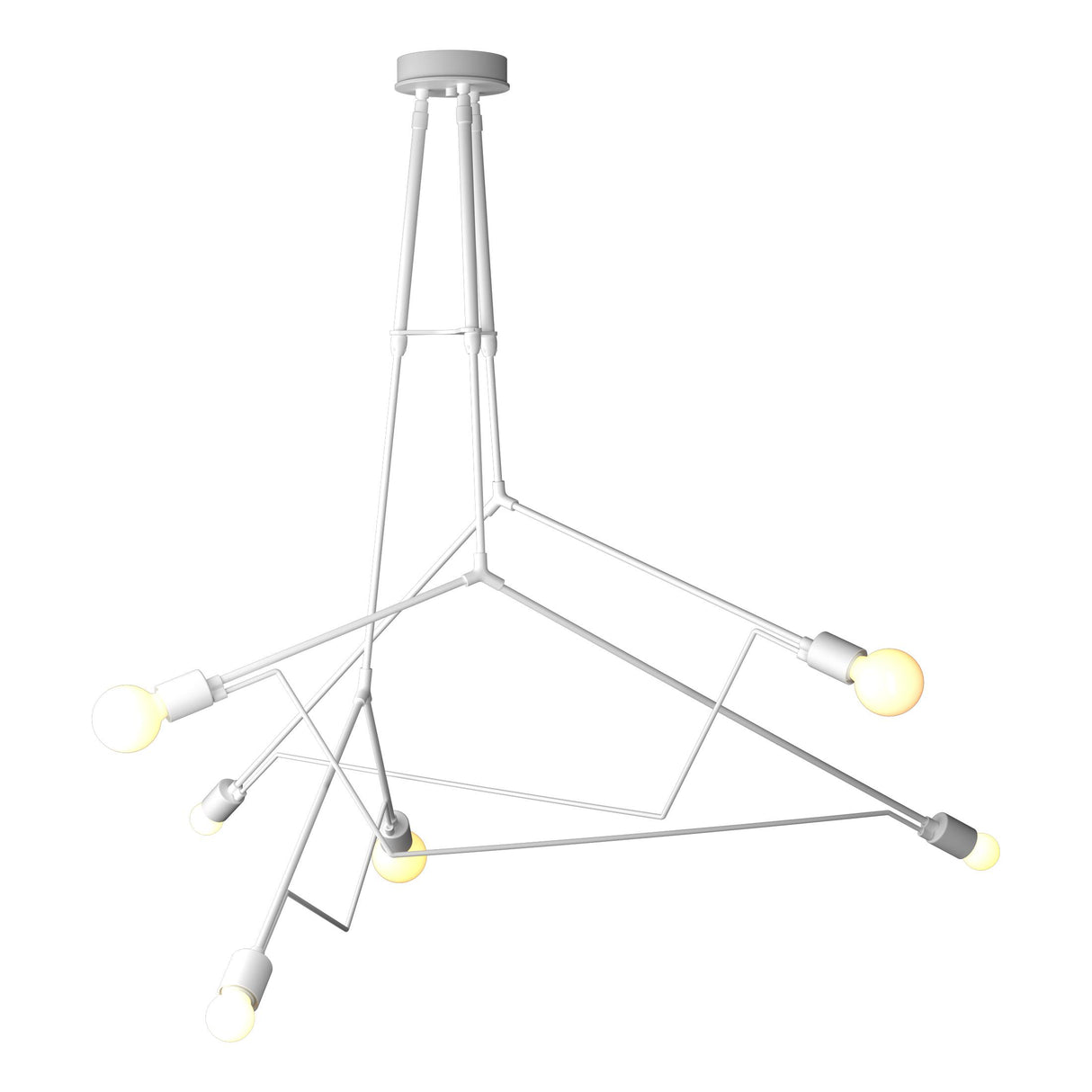 Hubbardton Forge 2016 Coastal White Standard Divergence Outdoor Pendant