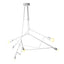 Hubbardton Forge 2016 Coastal White Standard Divergence Outdoor Pendant