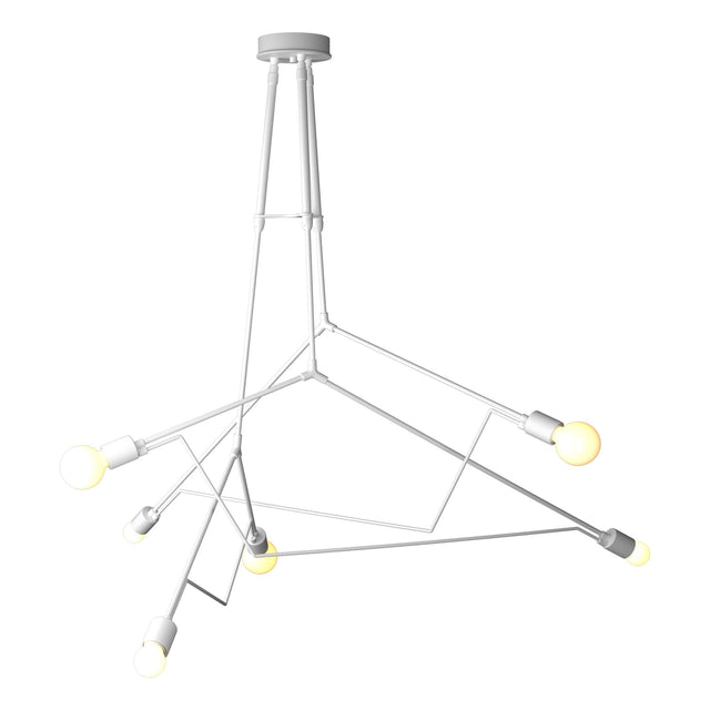 Hubbardton Forge 2016 Coastal White Standard Divergence Outdoor Pendant