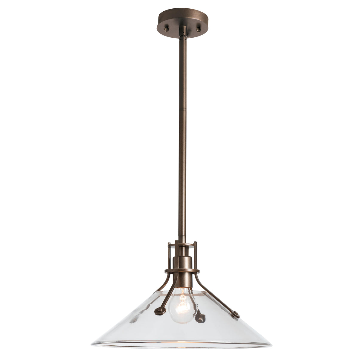 Hubbardton Forge 2020 Coastal Bronze Clear Glass (ZM) Multi Henry Outdoor Pendant with Glass Medium