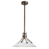 Hubbardton Forge 2020 Coastal Bronze Clear Glass (ZM) Multi Henry Outdoor Pendant with Glass Medium