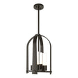 Hubbardton Forge 2023 Oil Rubbed Bronze Opal Glass (GG) Multi Triomphe Outdoor Lantern