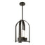 Hubbardton Forge 2023 Oil Rubbed Bronze Opal Glass (GG) Multi Triomphe Outdoor Lantern