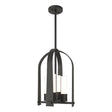 Hubbardton Forge 2023 Natural Iron Opal Glass (GG) Multi Triomphe Outdoor Lantern