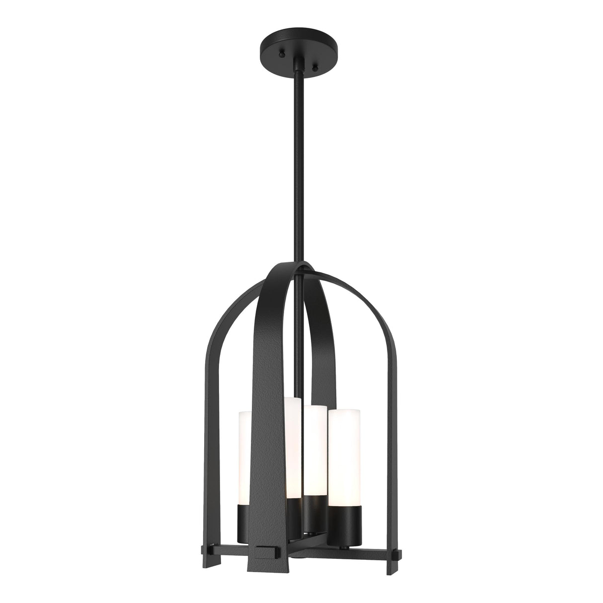 Hubbardton Forge 2023 Coastal Black Opal Glass (GG) Multi Triomphe Outdoor Lantern